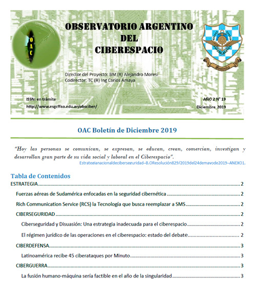 Tapa de la revista